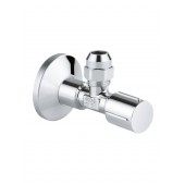 Угловой вентиль GROHE 1/2″-3/8″ для подключения смесителей, хром (22037000)