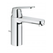 Смеситель для раковины GROHE Eurosmart Cosmopolitan с донным клапаном, средний излив, хром (23325000)