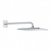 Верхний душ GROHE Rainshower 310 Cube с душевым кронштейном, 1 режим струи, хром (26564000)