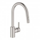 Смеситель однорычажный для кухни GROHE Feel, суперсталь (31486DC1)