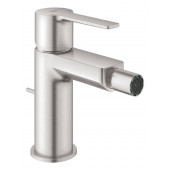 Смеситель для биде GROHE Lineare New с донным клапаном, суперсталь (33848DC1)