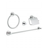 Набор аксессуаров GROHE Essentials (4 предмета), хром (40776001)