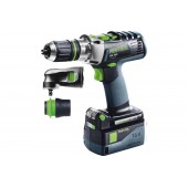 Аккумуляторная ударная дрель-шуруповёрт FESTOOL PDC 18/4 Li 5,2-Set (574703)