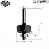 Фреза концевая CMT-contractor внешний радиус R=9,5 (с нижним подшипником) S=8 D=31,7x12,7 (K937-317)