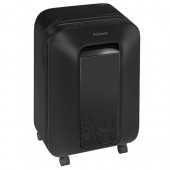 Шредер Fellowes® Powershred® LX201, черный, DIN P-5, 2х12 мм, 12 лст., 22 лтр., Jam Proof™, SafeSens