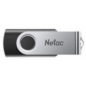 USB Флеш 256GB 3.0 Netac U505 NT03U505N-256G-30BK серебристый/черный