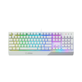 Игровая Клавиатура MSI Vigor GK30 WHITE RU, 106 клавиш, RGB SHOW,  кабель 1,8м, USB2.0