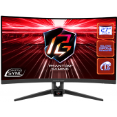 Монитор 27 ASRock PG27F15RS1A VA 1920x1080@240Hz 1мс 300cd/m2 3000:1 Curved 2xHDMI DP Black