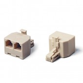 Разветвитель  US-12 RJ45 8P8C (джек) -> 2x8P8C (розетки)