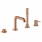 Смеситель для ванны GROHE Essence New на 4 отверстия, теплый закат глянец (19578DA1)