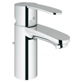 Смеситель для раковины GROHE Wave Cosmopolitan со сливным гарнитуром, хром (23202000)