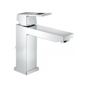 Смеситель для раковины GROHE Eurocube с донным клапаном, хром (23445000)