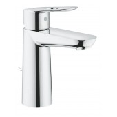 Смеситель для раковины GROHE BauLoop с донным клапаном, M-Size, хром (23762000)