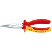 Длинногубцы хромированные KNIPEX 160 мм 2506160