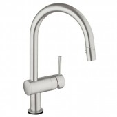 Сенсорный смеситель для кухни GROHE Minta Touch, суперсталь (31358DC1)