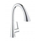 Смеситель для кухни GROHE Zedra однорычажный, с выдвижной лейкой, хром (32294002)