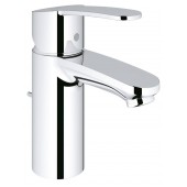 Смеситель для раковины GROHE Eurostyle Cosmopolitan с донным клапаном и ограничением расхода воды, хром (3355220E)