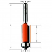 Фреза обгонная CMT с нижним подшипником S=8 D=9,5x12,7х55,5 мм (906.096.11)