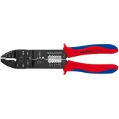 Клещи зажимные для опрессовки , чёрное лакирование, 240 мм, KNIPEX (9722240SB)