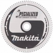 Диск по ламинату Makita 216x30x2,5/1,8x72T, 5° (B-31588)