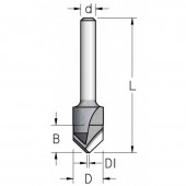 Фреза для гибки облицовочных плит Alucobond WPW D18 Угол 45 S8 VE13505 (VE13505)