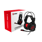 Гарнитура MSI DS502 GAMING Headset USB/кабель 2м/вес 405г/