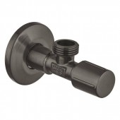 Угловой вентиль GROHE Angle Valves, 1/2 дюйма, темный графит, матовый (22041AL0)