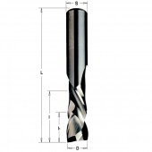 Фреза спиральная монолитная 8x32x80 Z=2+2 S=8 RH (190.080.11)