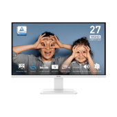 Монитор 27 MSI PRO MP273QW E2 IPS 2560х1440 100Hz 1ms 400cd/m 1300:1 1xDP 2xHDMI 2x3W Белый