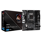 Материнская плата ASRock B760M PG LIGHTNING/D4 LGA1700 4xDDR4 4xSATA 2xM.2 HDMI DP mATX