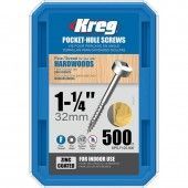 Шурупы с мелким шагом 1-1/4" , Pan-Head, 500 шт Kreg SPS-F125-500-INT (SPS-F125-500-INT)