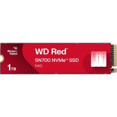 Твердотельный накопитель 1000GB SSD WD RED SN700 NVMe M.2 PCI-E R3430Mb/s, W3000MB/s WDS100T1R0C