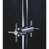 Рукоятки для смесителя GROHE Atrio, маркировка красная/синяя, хром (48406000)