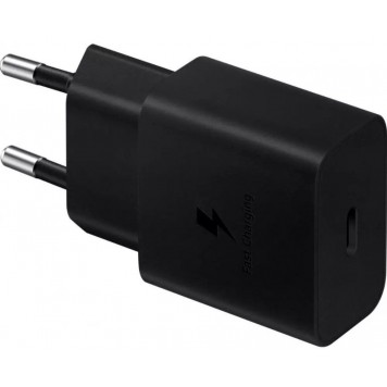 Зарядное устройство Power Adapter (w/o Cable) 15W USB Type-C EP-T1510NBEGRU black