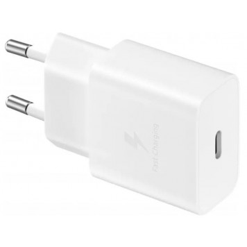 Зарядное устройство Power Adapter (w/o Cable) 15W USB Type-C EP-T1510NWEGRU white