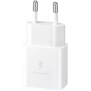 Зарядное устройство Power Adapter (w/o Cable) 15W USB Type-C EP-T1510NWEGRU white-2