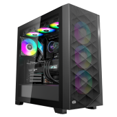 Корпус PCCooler C3D510 BK ARGB EATX/ATX/mATX/ITX USB3.0, 2xUSB2.0 Black