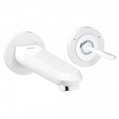 Внешняя часть смесителя для раковины GROHE Eurodisc Joy (излив 170 мм), белая луна (19968LS0)