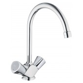 Смеситель для раковины GROHE Costa S с донным клапаном, хром (21257001)