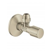 Угловой вентиль GROHE 1/2 дюйма*3/8 дюйма, 1 шт, никель, матовый (22037EN0)