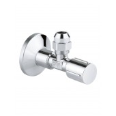 Угловой вентиль GROHE 1/2″-3/8″ для подключения смесителей, хром (22039000)