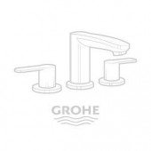 Смеситель для ванны GROHE Eurocube с душевым гарнитуром, хром (23141000)