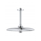 Верхний душ GROHE Euphoria 260 SmartControl с полочным душевым кронштейном 142 мм, хром (26460000)