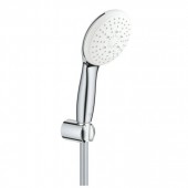 Ручной душ GROHE Tempesta 100 с держателем, 3 режима струи, хром (26639003)