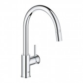 Смеситель однорычажный для мойки GROHE BauClassic, хром (30573000)