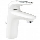 Смеситель для раковины GROHE Eurostyle new с донным клапаном, белая луна (33558LS3-L)