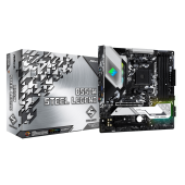 Материнская плата ASRock B550M STEEL LEGEND AM4 4xDDR4 6xSATA3 2xM.2 HDMI DP mATX