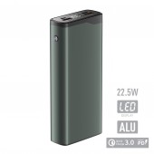 Зарядное устройство Power bank Olmio QL-20, 20000mAh, серый