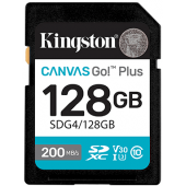 Карта памяти SD 128GB Class 10 U3 Kingston SDG4/128GB