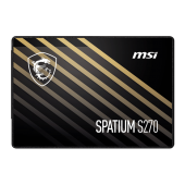 Твердотельный накопитель  240Gb SSD MSI SPATIUM S270 SATA III 2.5 R500Mb/s W450MB/s SPATIUM S270